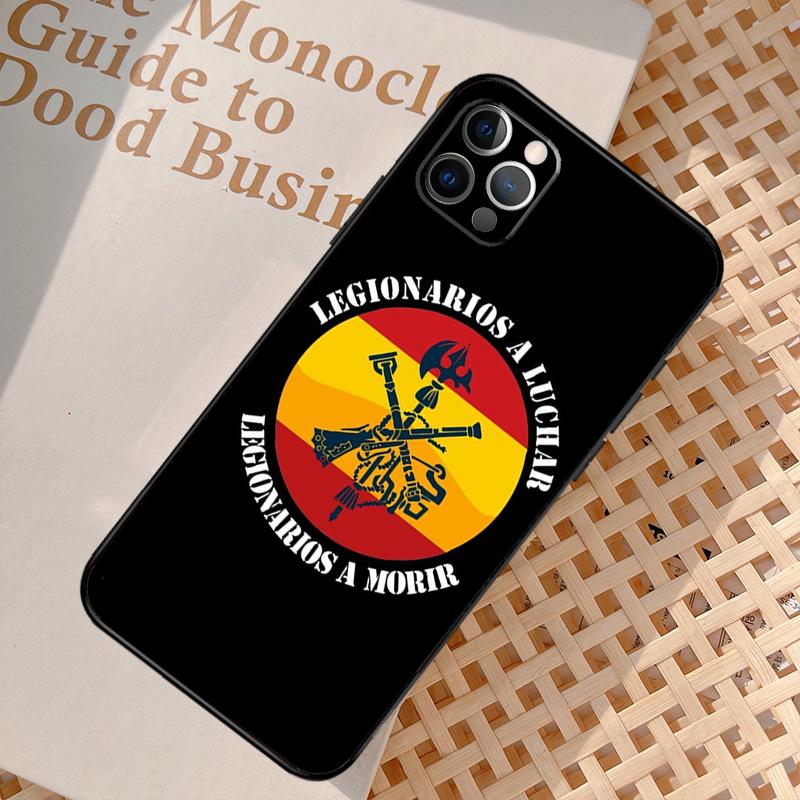 Spanish Legion Phone Case For iPhone 17 Air 16 14 13 12 11 15 Pro Max 12 13 mini 15 16 Plus 16e Cover Coque iPhone 11Pro MAX