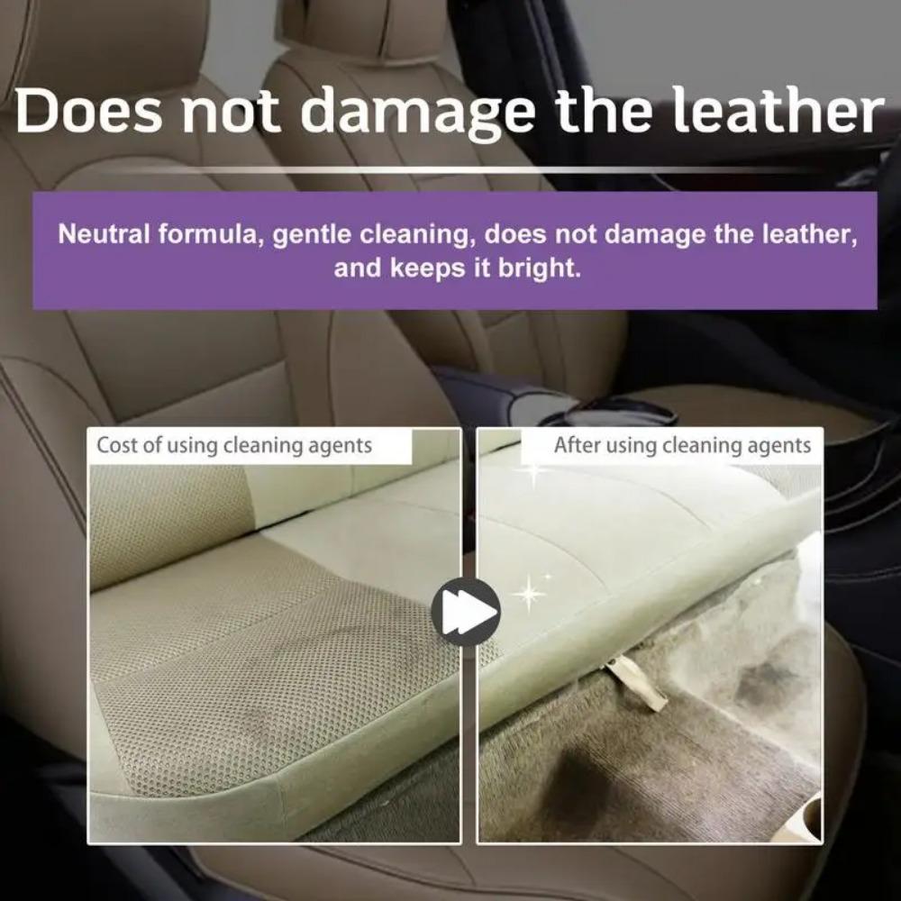 Car Seat Detailing Cleaner for Carpet Upholstery Prevent Cracking Refurbishment Cleaning Agent 120ml Multipurpose Car Care Spray