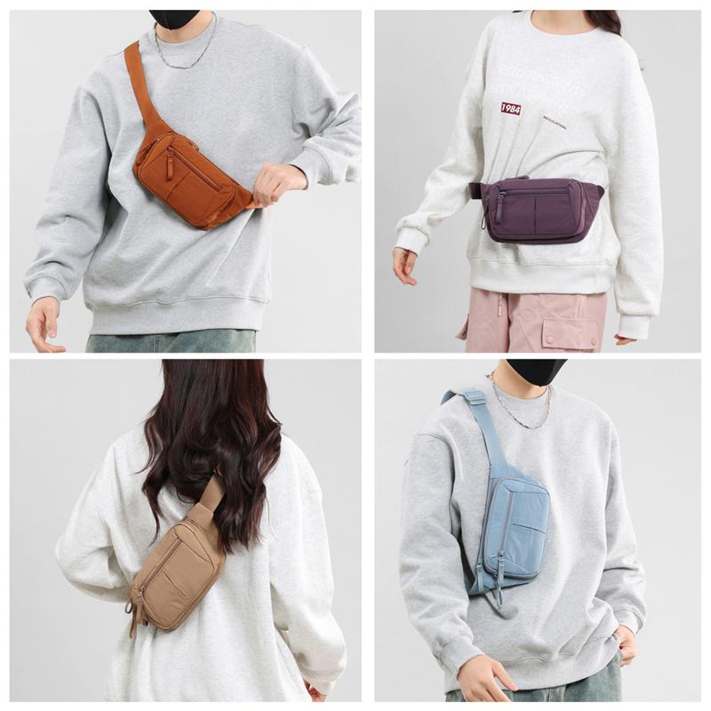 Waist Bag Men Women Multi-Purpose Large Capacity Chest Bag Outdoor Sports Mobile Phone Wallet