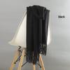 Women's Imitation Cashmere Winter Scarf - Thick Solid Color, Versatile Men's Shawl, Cashmere Wool Blend