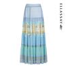 ELLASSAY French Romantic Print Midi Skirt