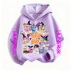 Fashion Casual Children's Hooded Sweatshirt K-Pop Devil Hunter Pullover Children's Clothing Gif Kpop Devil Hunter Girl Hooded Sweatshirt