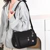 Nylon Messenger Bag Neutral Nylon Oxford Cloth Women's Shoulder Messenger Bag Middle-Aged and Elderly Leisure Bag
