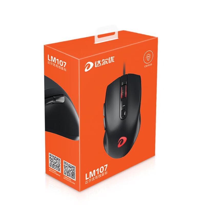 Dareu LM107 Wired Optical Mouse for Office and Gaming
