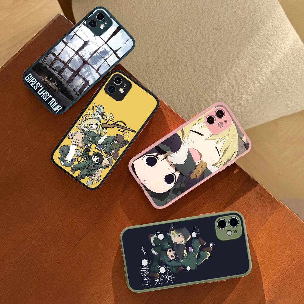 Anime G-Girls Last Tour Movie Phone Case For IPhone 11 12 13 14 15 16 Pro Plus X XS MAX Matte Bumper Shockproof Cover