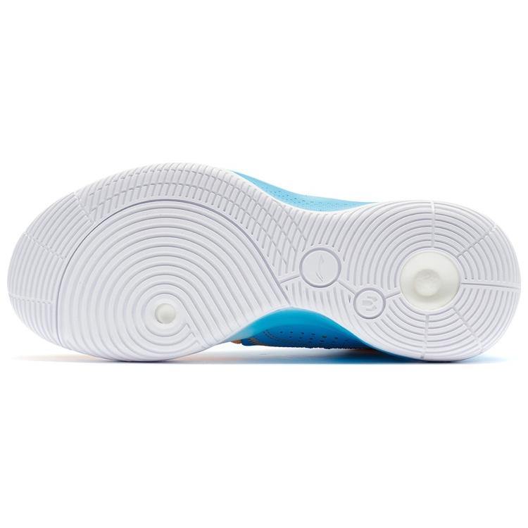 Li Ning Sonic 9 Team Cushioning Slip Resistant Abrasion Resistant Coverage Support Rebound Mid Top Basketball Shoes ABPR017-12