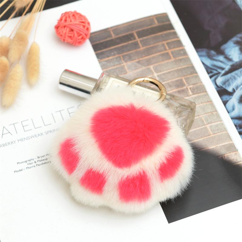 Kitten Paw Plush Toy: Cute Children's Doll, Pendant Gift, Car Keychain Accessory