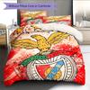 SL Benfica Football Club  Pattern Bedding Quilt Set  Home Decoration  Gift (1 * duvet cover + 2 * pillowcase  without core)