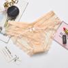 Sexy Lace Panties Low Waist Seamless Ultra-thin Transparent Mesh Women Panties