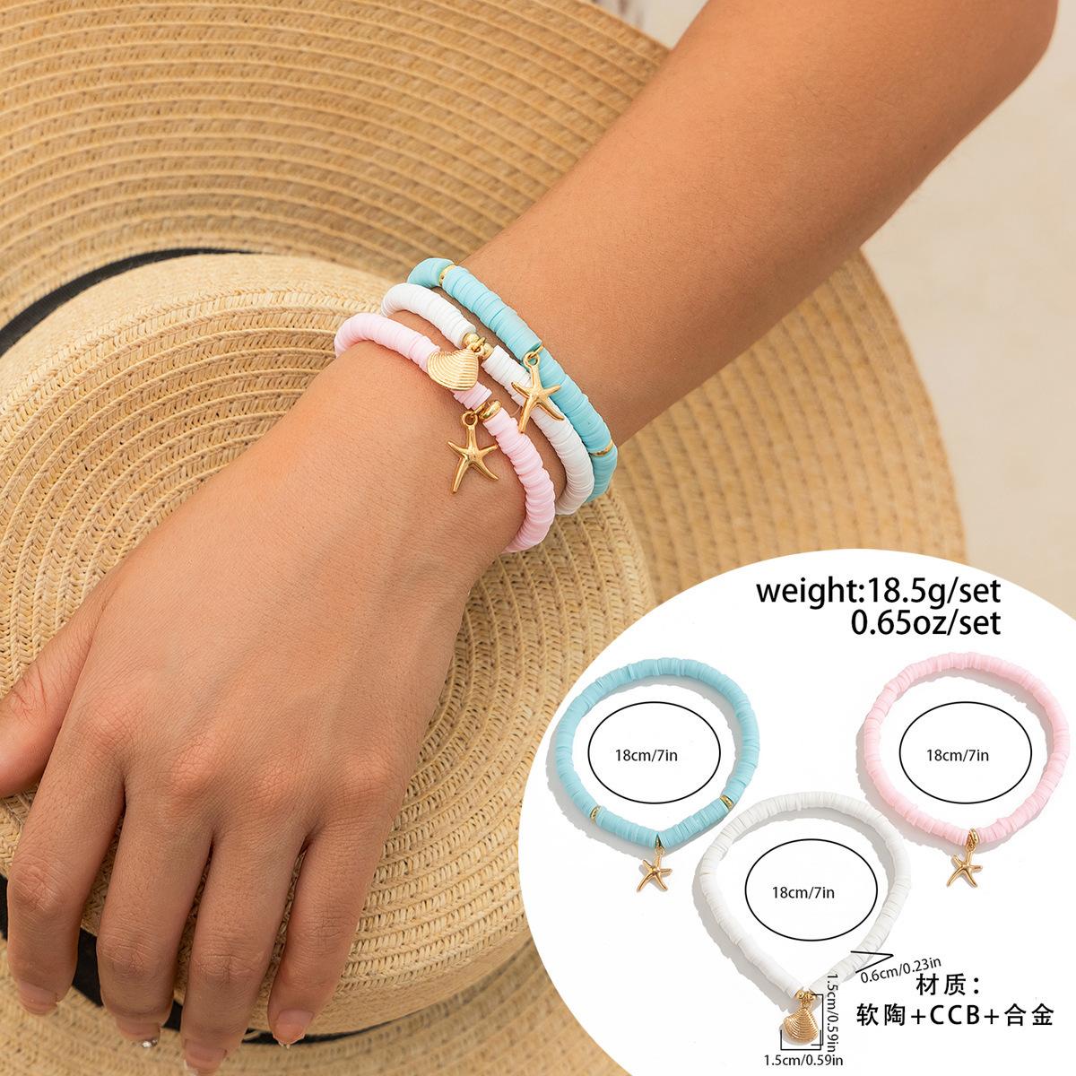 

Аксессуары ракушка морского веера рисовые бусины бирюзовый браслет на ногу женский пляжный морская звезда бисерный браслет на ногу