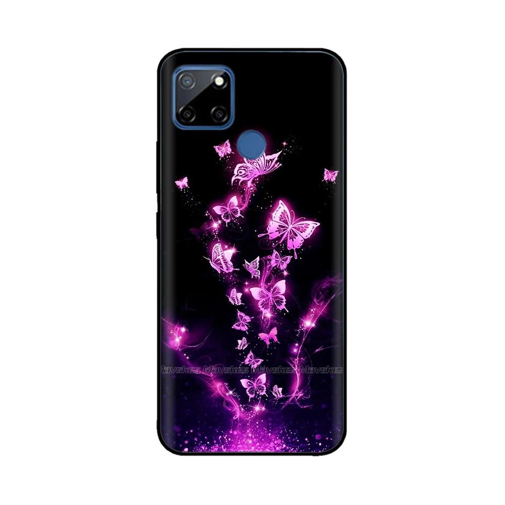 Case For Realme C12 C25 C25s Realme 7i Global Case Cute Soft Silicone TPU Back Cover Realme7i RMX2193 Protective Coque Fundas