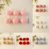 Tree Yarn Christmas Ball Ornaments For Tree Decoration Diy Craft Supplies Gift