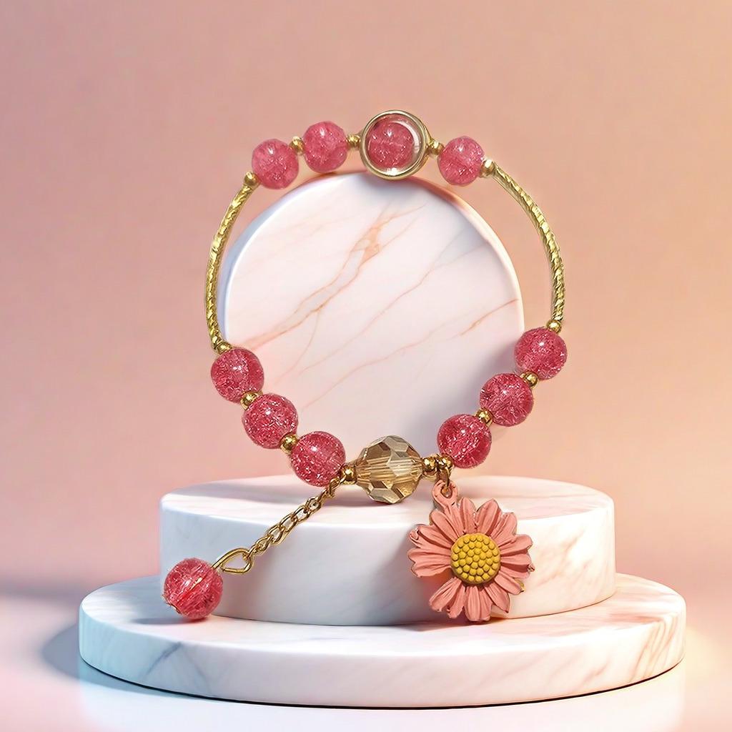 2025 Jadeite Green Jade Rabbit Bracelet: High-End Chinese Style, Year of the Snake, Elegant Women's Niche Beaded Design