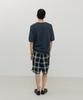 BLANKROOM Gym Half Knit_Indigo