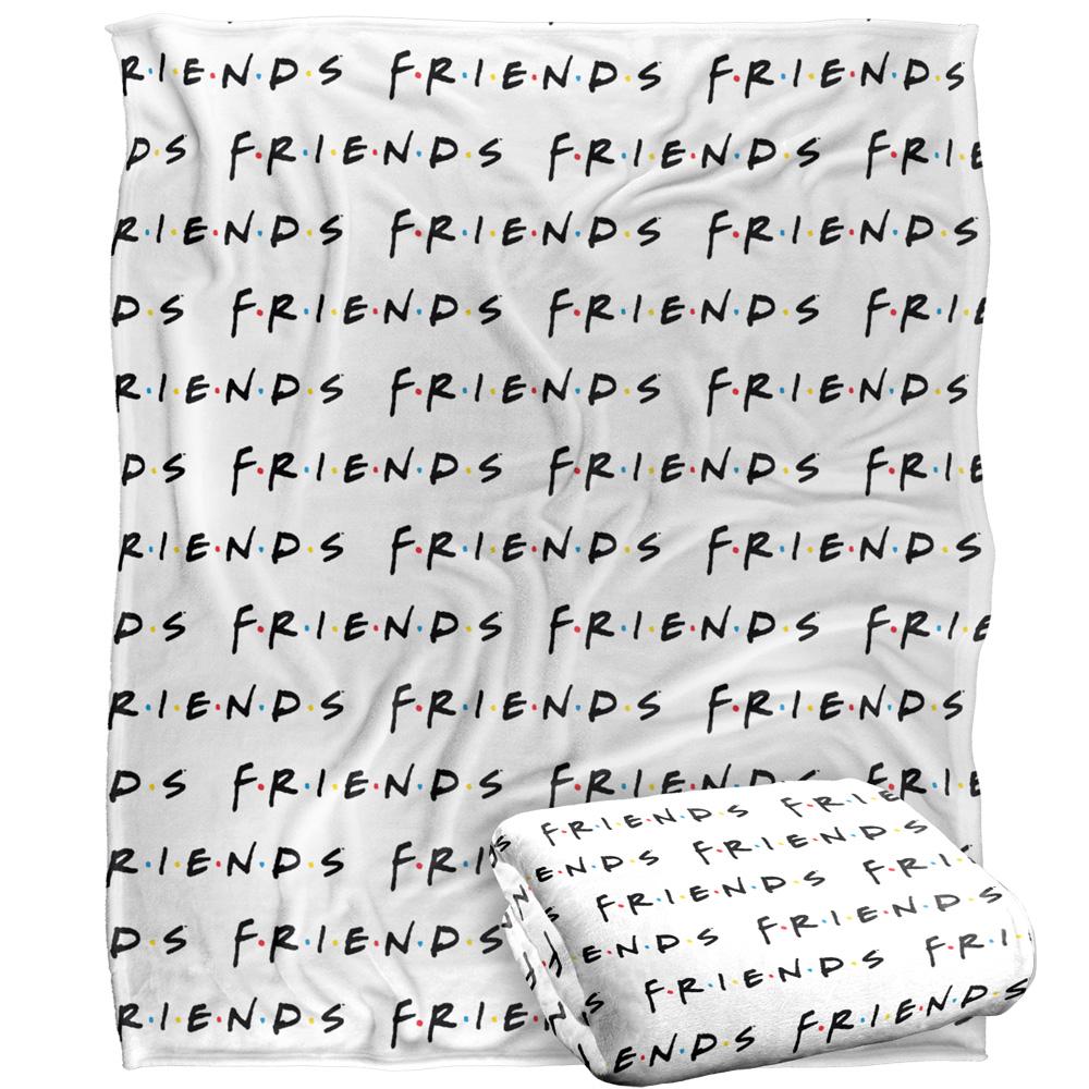 Friends Repeat Logo Blanket