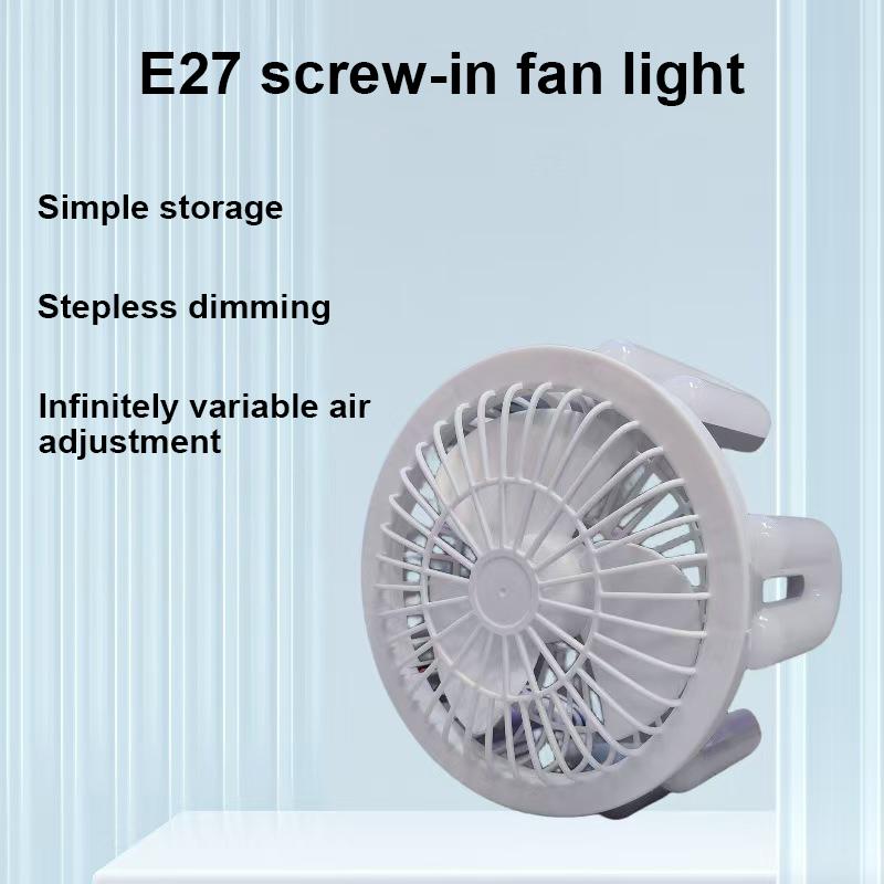 Rotatable 3in1 Ceiling Fan with Remote Control Lighting Lamp E27 Converter Base Lighting Base Bedroom Living Room Miflame
