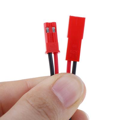 20 piezas conector de 2 pines macho hembra Cable de enchufe Jst Cable 22 Awg para batería Rc