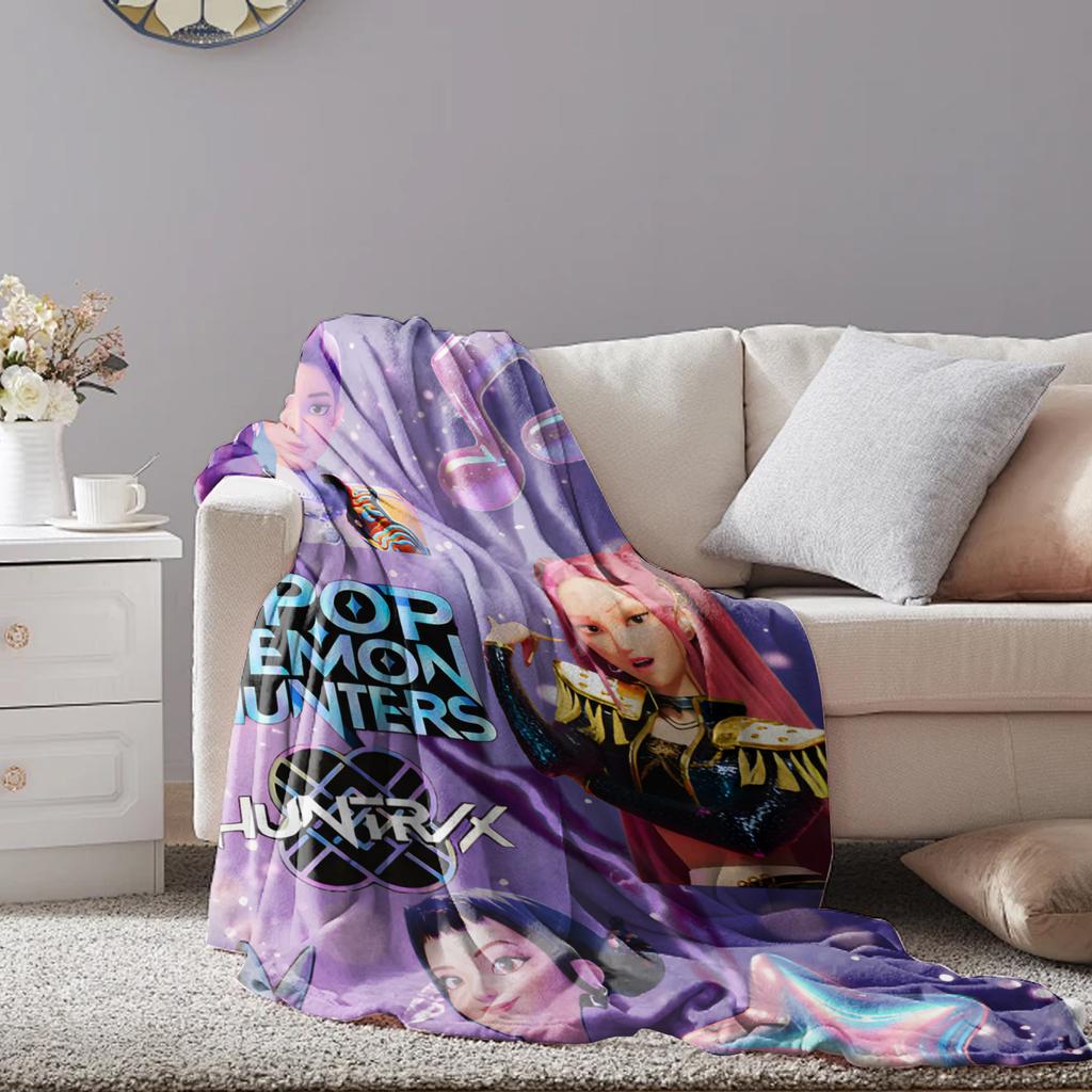 150*200cm Anime Peripheral Printed Warm Blanket