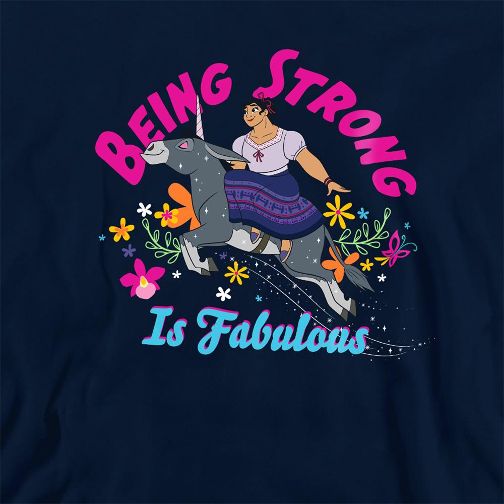 Encanto Childrens/Kids Being Strong Is Fabulous Luisa Hoodie