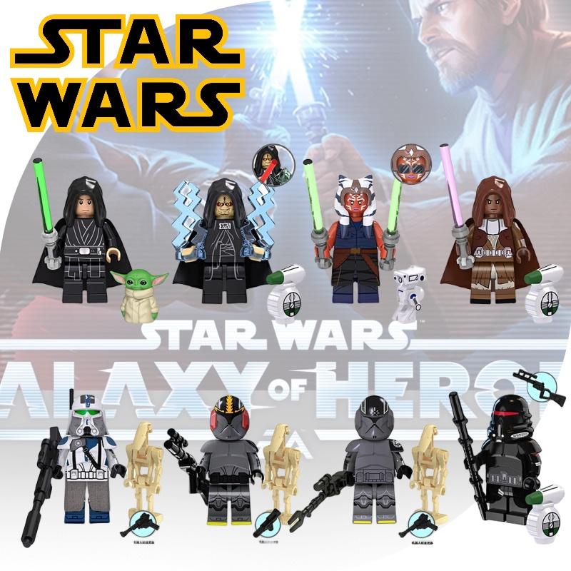Children's Toy Tv6105 Star Wars Luke Skywalker Palpatine Legion Command Assembling Building Blocks Figure Mask
