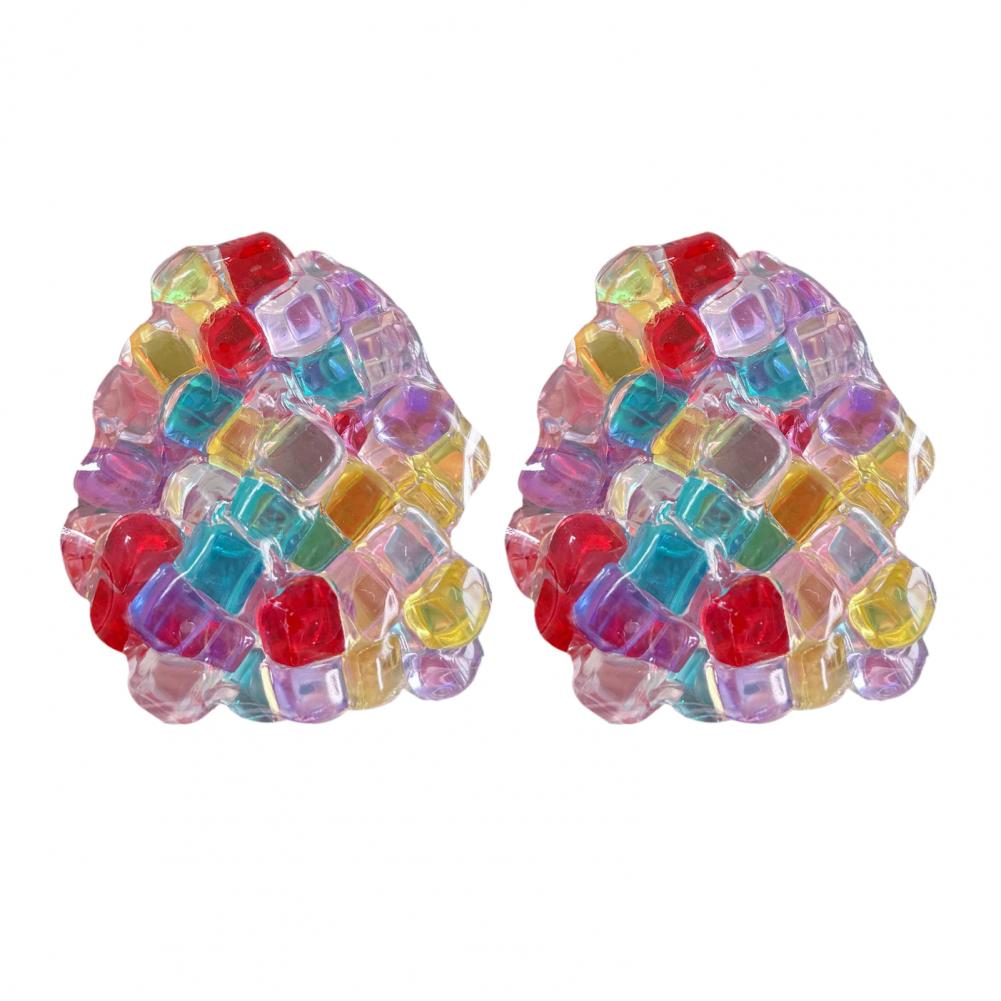Stress Tpr Ball Stress Easing Balls For Kids Teens Adults 2 Pack Bead Filled Anxiety Squeeze Toy Portable Soft Tpr For Anxiety