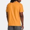 Under Armour Launch Elite Solid Logo Running Casual Sports Crew Neck Short Sleeve T-Shirt Men Tops Orange 1382648-803