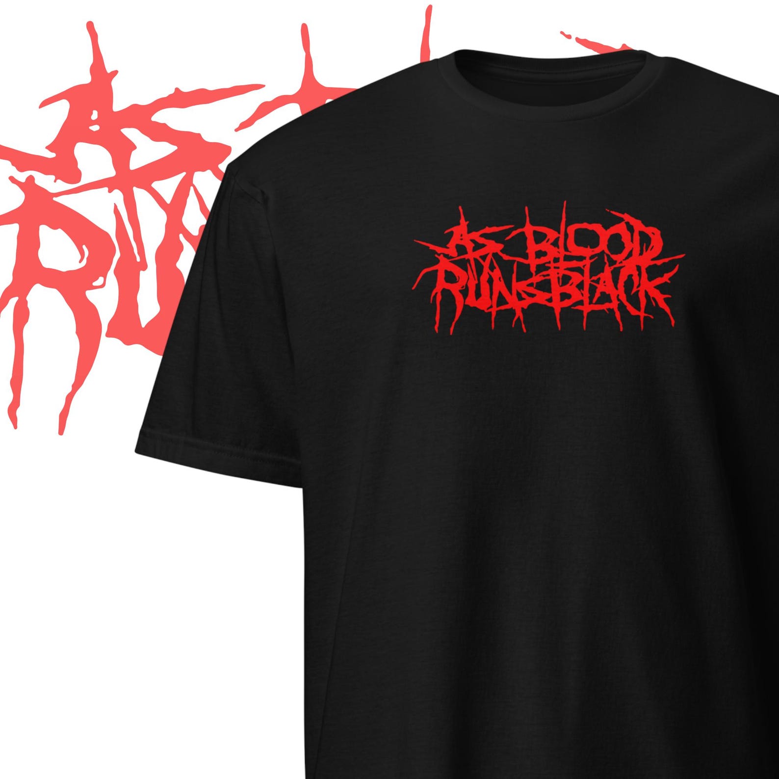 As Blood Runs Black T shirt Deathcore Clothing M