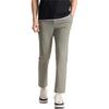 Fila White Series Comfortable Casual Simple Solid Color Basic Woven Pants Men Bottoms Gray-Brown F11M523801F-GY