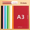 Yuanhao A3 Thick Colored Cardstock, 230g for Kindergarten & Elementary School Crafts