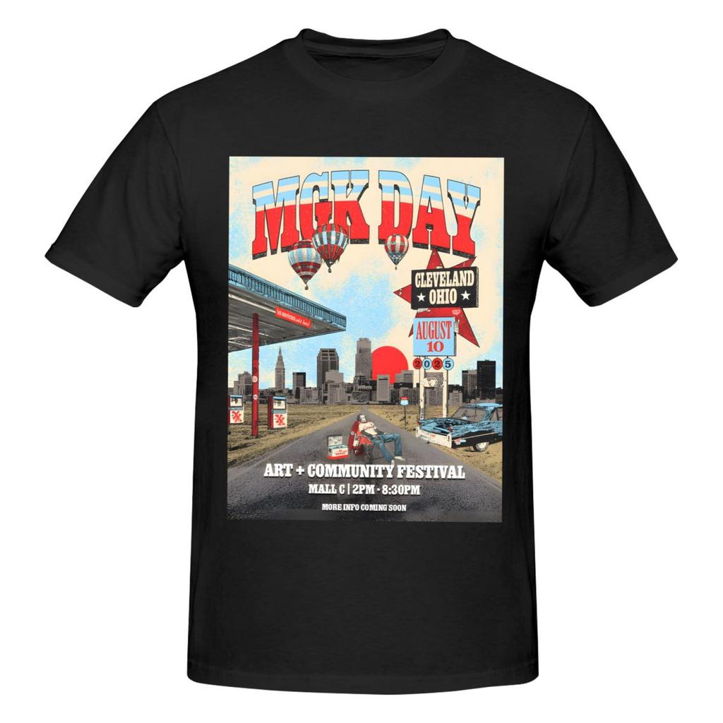 Mgk Lost Americana 2026 T Shirts Graphic Y2k Pops Crewneck Unisexs Wounisex T Shirt Tops
