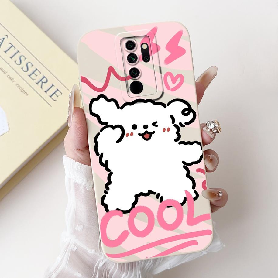 For Xiaomi Redmi Note 8 Pro Case Cute Cartoon Panda Rabbit Shockproof Silicone Soft Matte Phone Cover For Redmi Note 8 Pro Funda