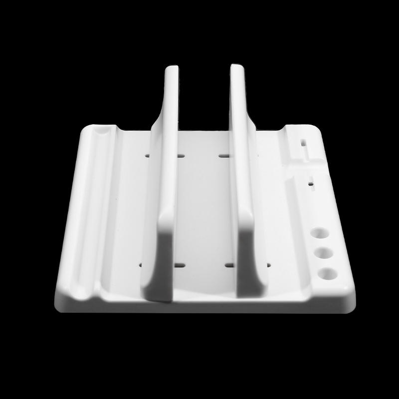 Vertical Laptop Stand, Laptop Holder With Adjustable Dock, ABS Single/Dual Slots Computer Holder Compatible With Tablet, Book