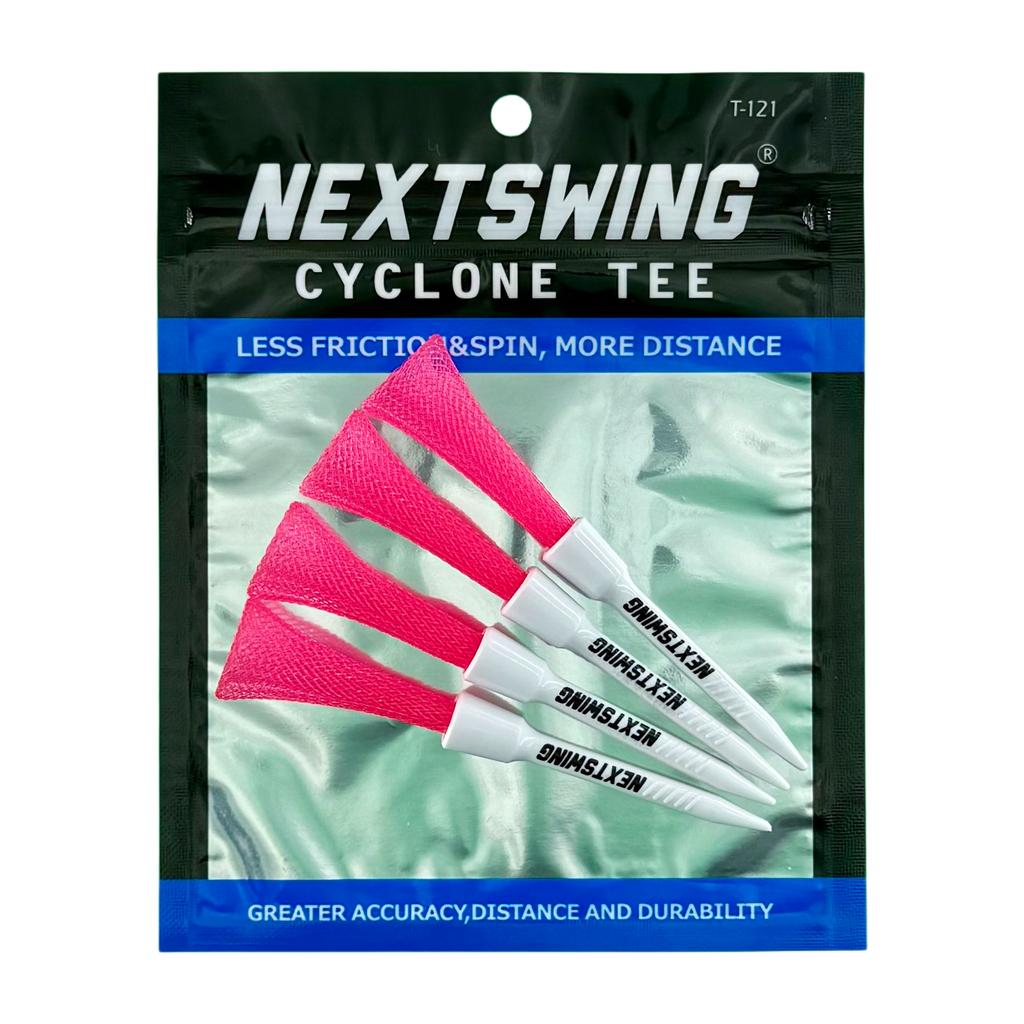 NextSwing Golfball-Tee Niedriger Widerstand Elastisches Netz-Ballhalterung Zyklon Limitierte Auflage Abschuss-Golf-Tee Robust Und Langlebig Kunststoff