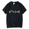 Men's T-shirt Top Quality 100%cotton Short Sleeve Math Printed Fashion Men's Tops T-shirt Cool Men Tshirt Male Tee Shirts - M...