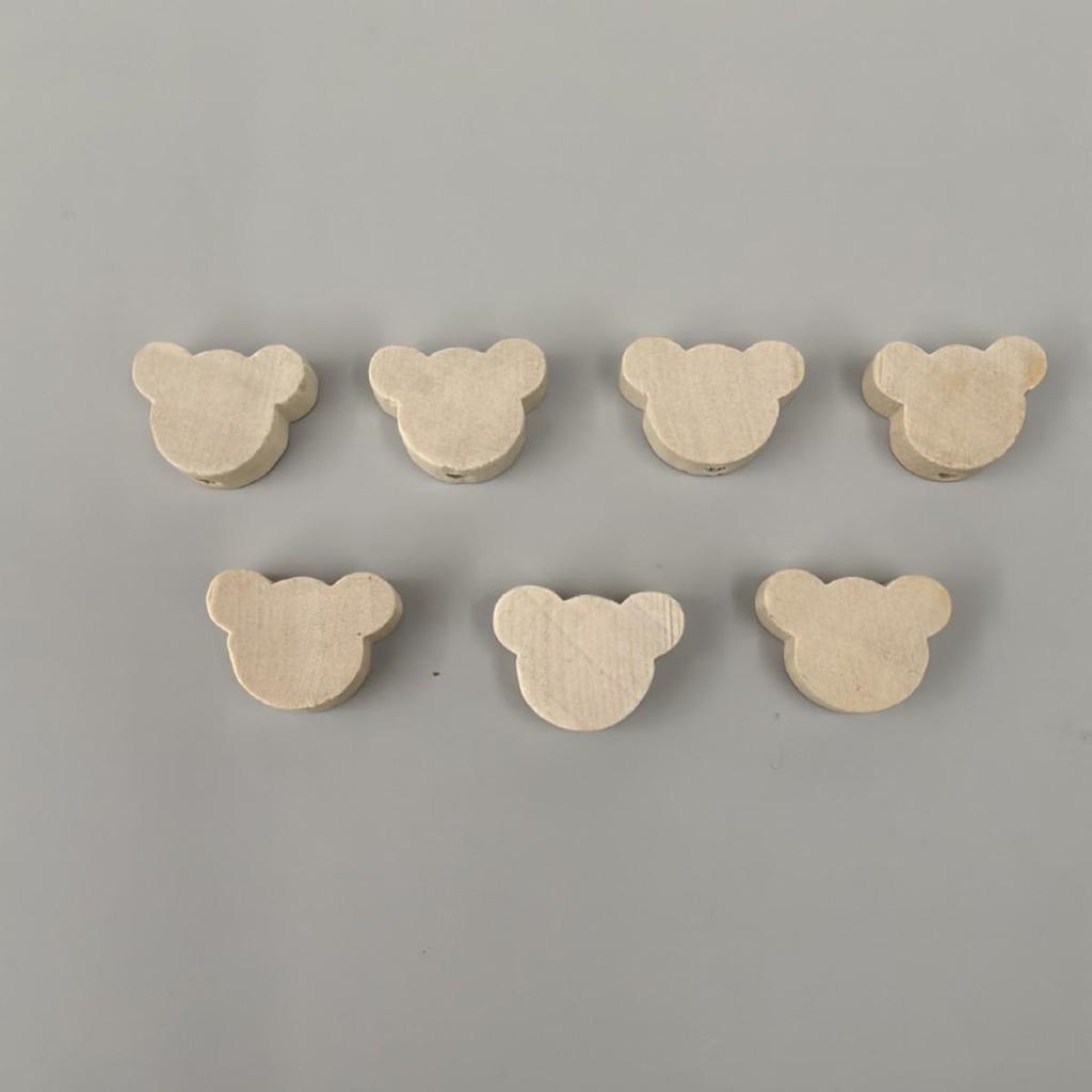 Cross-border Original 20MM Wood Star Beads for DIY Jewelry and Children's Crafts