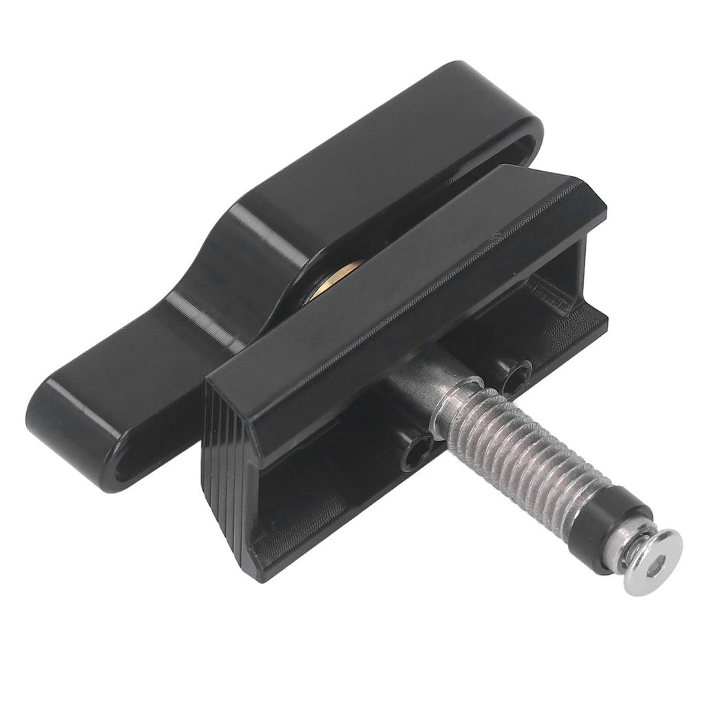 Klapprad Scharnierklemme Aluminiumlegierung Klapp C-Schnalle Reparaturteile Schwarz eloxiert