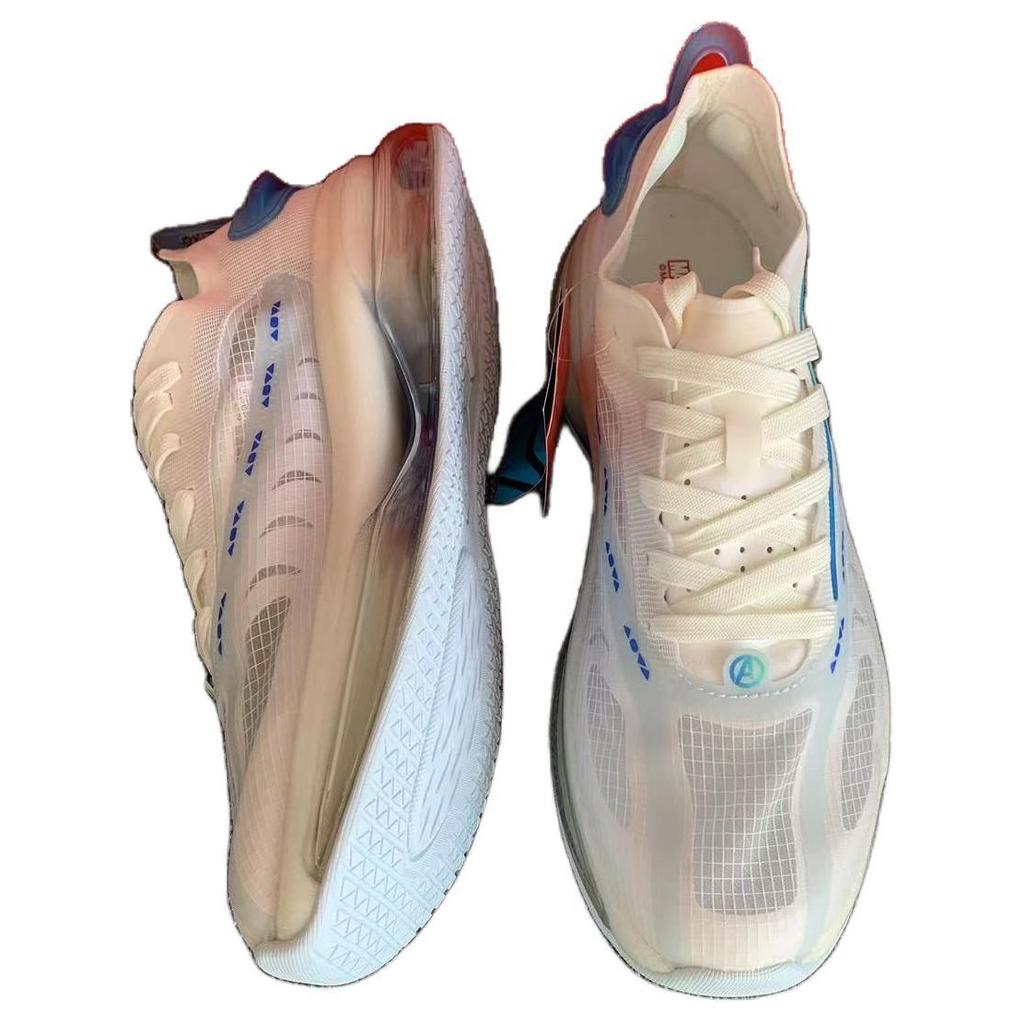 Anta Bubble Full-Length Air Cushion Shock Absorption Non-Slip Wear-Resistant Breathable Low-Top Running Shoes Men Running Shoes 112125598-2