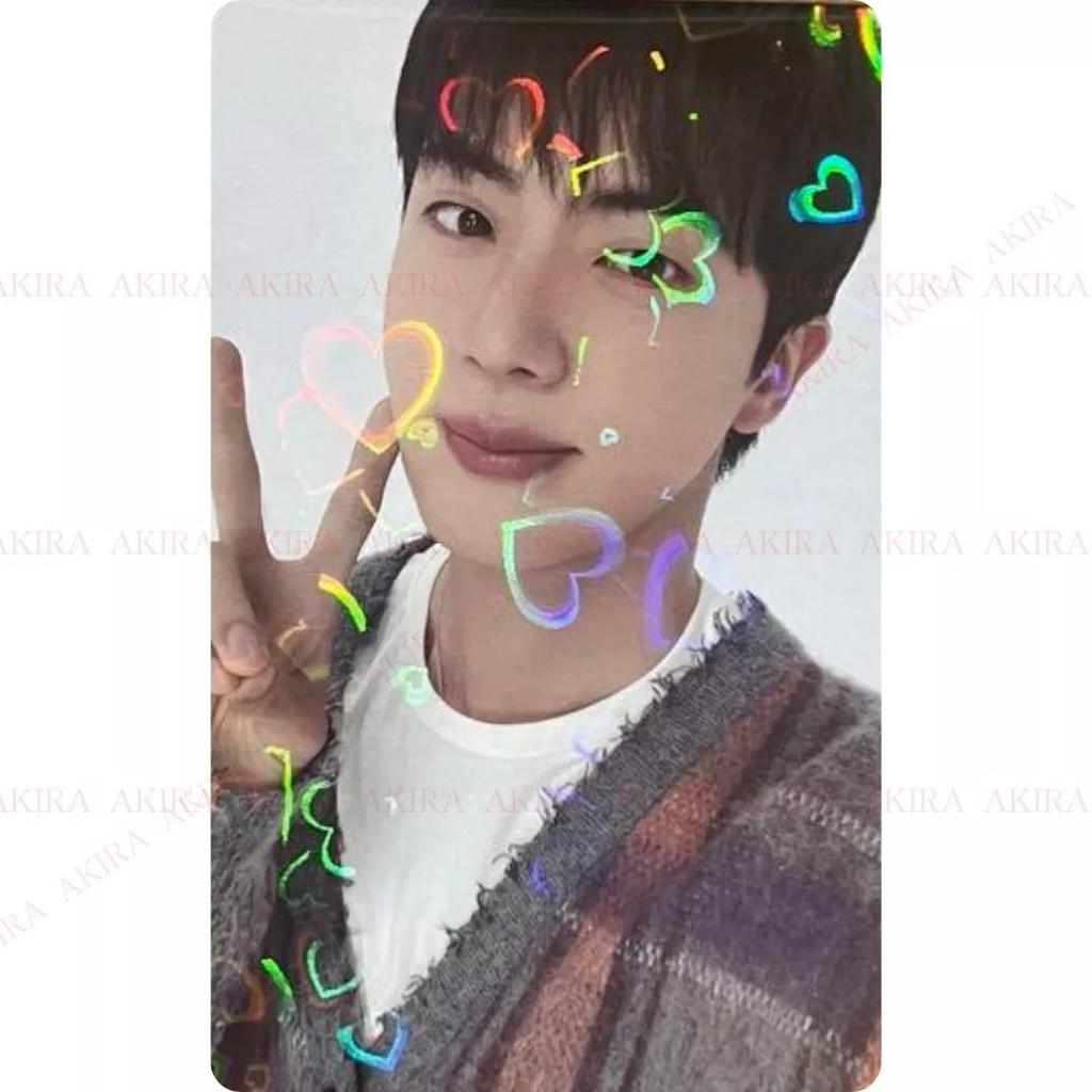 JIN SOLO ALBUM HAPPY JAPAN POB Photo Card POST CARD JPFC ARMY UMS BTS