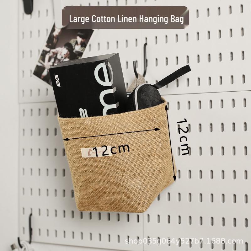 Desktop Pegboard Organizer – Standable/Adhesive No-Drill Storage Dividers for Desk Accessories