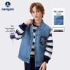 Boys' Casual Denim Sleeveless Vest