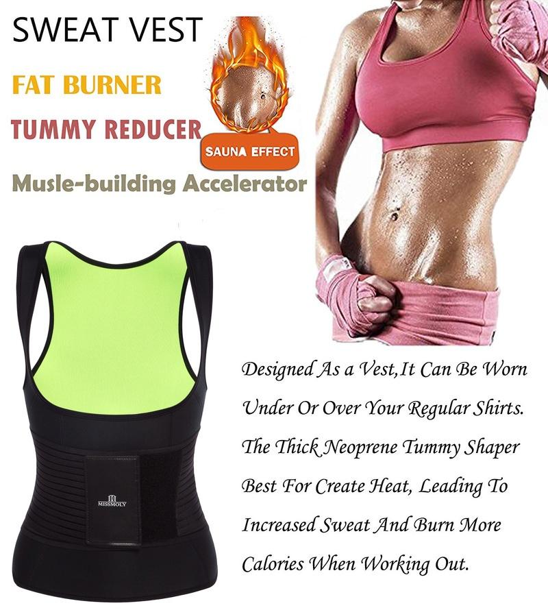 Zisen Women Sauna Vest Cami Hot Shaper Neoprene Sweat Vest Black-Yellow Sauna Vest X-Large Waist 31 Waist Trainer Slimming Vest Fat Burner Shirt for Weight Loss Tummy Control Waist Trainer Slimming Vest Fat Burner Shirt for Weight Loss Tummy Control Zisen Women Sauna Vest Cami Hot Shaper Neoprene Sweat Vest Black-Yellow Sauna Vest X-Large Waist 31 Waist Trainer Slimming Vest Fat Burner Shirt for Weight Loss Tummy Control Waist Trainer Slimming Vest Fat Burner Shirt for Weight Loss Tummy Control