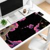 Moon Fluffy Cat Extended Gaming Mouse Pad Non Slip Rubber Keyboard Mat Stitched Edge For Pro ESports Gamers Desk Decor