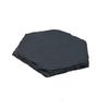 Japanese Style Round Slate Coaster Set - Natural Heat-Insulating Pad for Bar Whiskey
