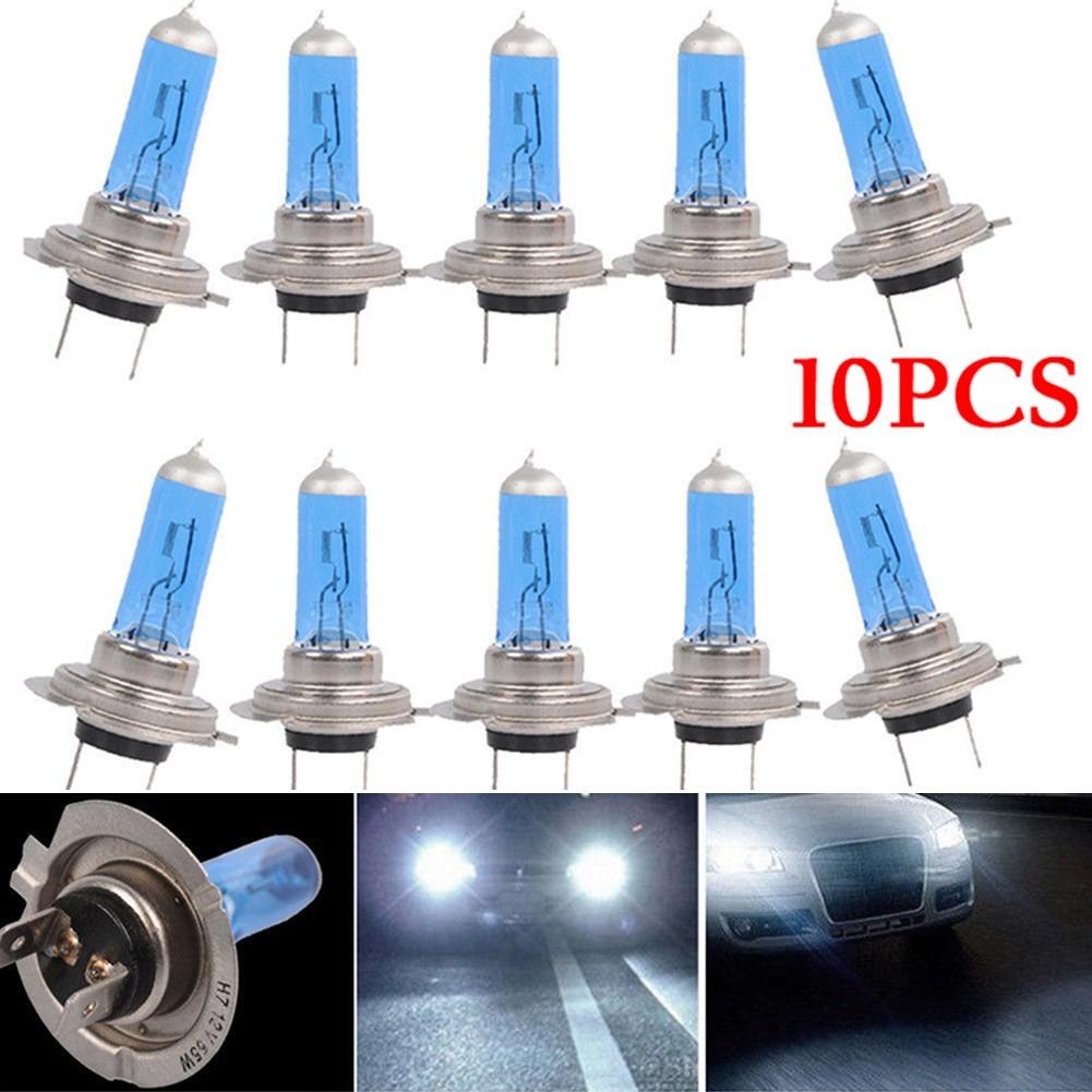 Car Headlights Xenon Headlights Easy To Install Fittings Lamps Latest Part Replacement Sale Stock White H7 Car