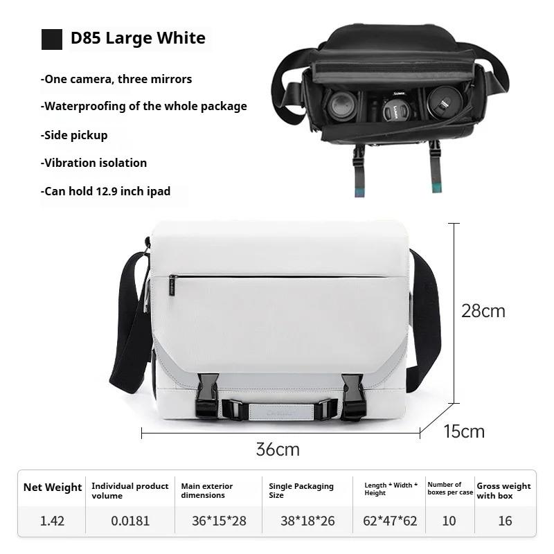 Trendy Cool Shoulder Crossbody Camera Bag High Value Micro SLR Camera Waterproof Professional Photography Bag