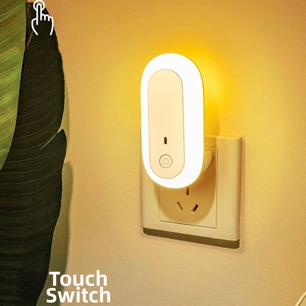 Eye Protection Plug-In Night Light Low Wattage Socket  Wall Light LED Night Light  Baby Feeding