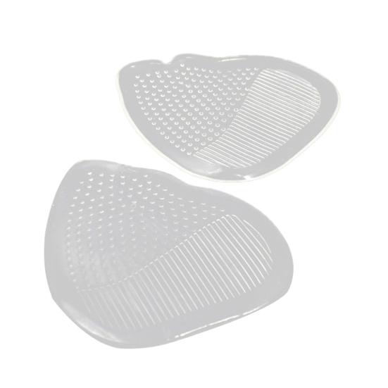 

2Pcs Transparent Foot Care Cushions Elastic High Heel Insole Anti-Slip Gel Pads