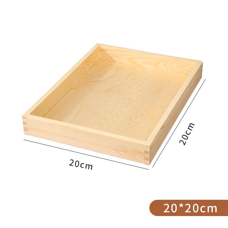 Pine Wood Rectangular Serving Tray