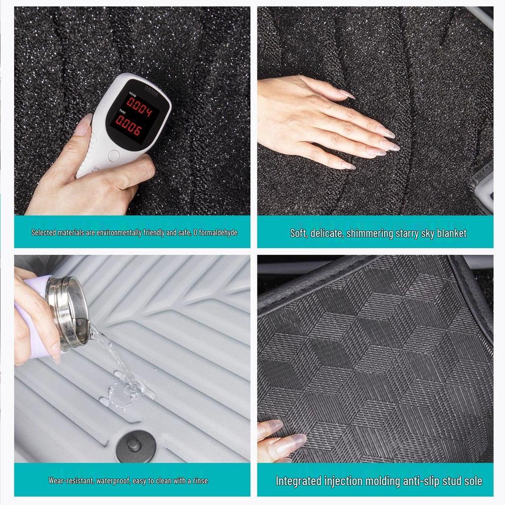 2024 NIO ET5/ET5T TPE Floor Mats: Custom Fit, Fully Enclosed Auto Interior Accessory