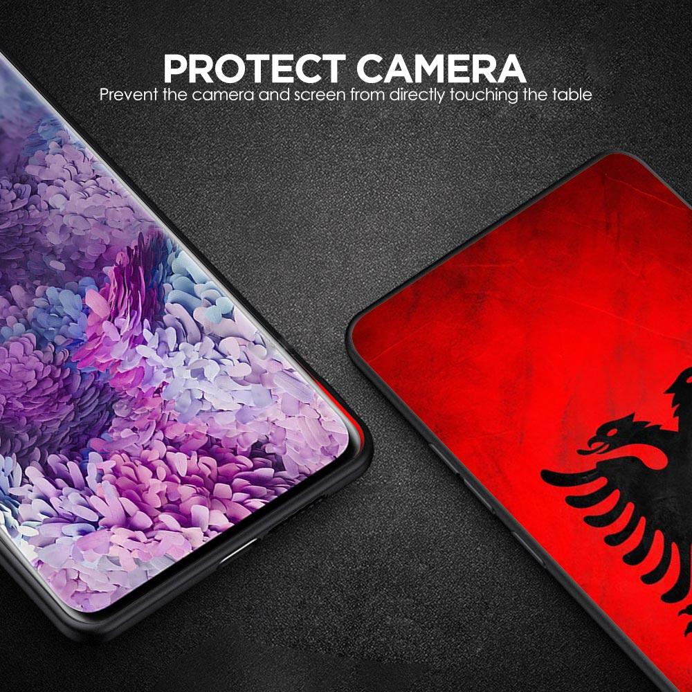 Albanien Albaner Flagge Handyhülle Für Samsung Galaxy A13 A51 A71 A41 A31 A21S A11 A03S A12 A32 A52 A22 A23 A33 A53 A73 5G Hülle
